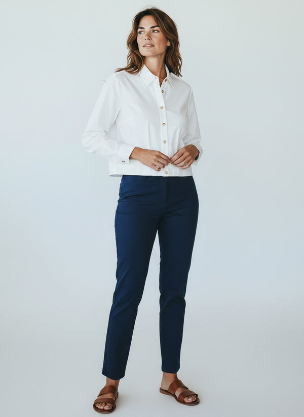Classic Cotton Shirt - White